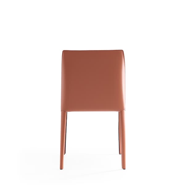 Manhattan Comfort Paris 8-Piece Dining Chairs in Clay - 6-DC3432-CY