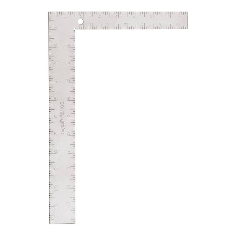 Empire 8 in. x 12 in. Steel Carpenter Square - 100