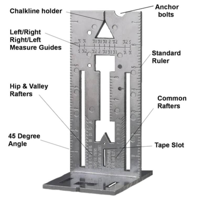 Husky 7.5 in Aluminum Universal Square - HUS125