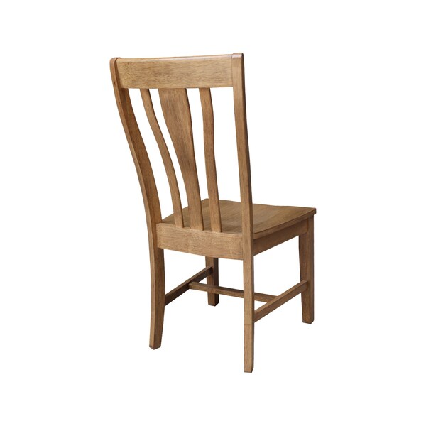 International Concepts Weston Dining Chairs, Hickory, 2PK - CI140-84P