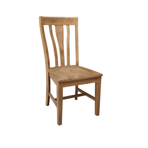 International Concepts Weston Dining Chairs, Hickory, 2PK - CI140-84P