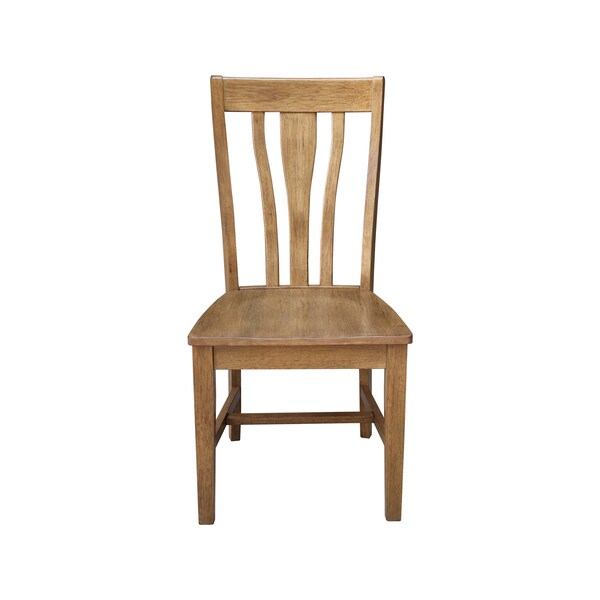 International Concepts Weston Dining Chairs, Hickory, 2PK - CI140-84P