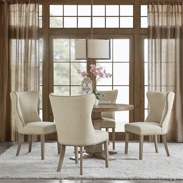 Madison Park Skylar Dining Side Chair - Cream, 2PK - MP108-0665