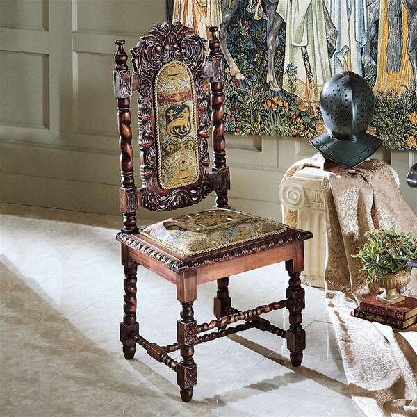 Design Toscano Charles II Chairs, Chairs, PK 6 - AF92025