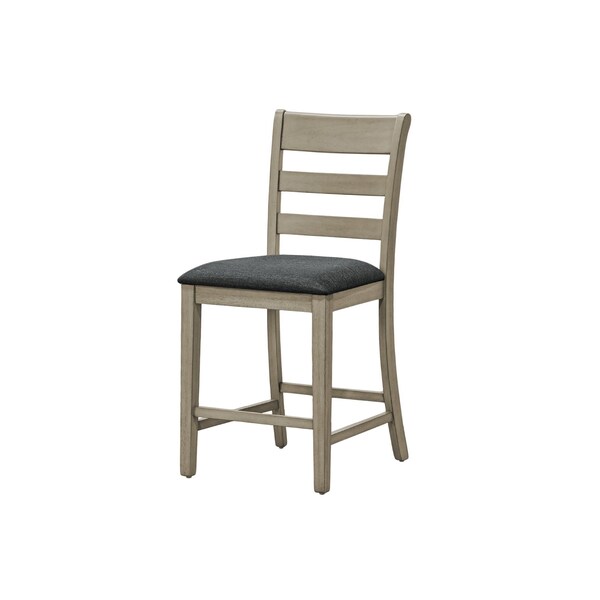 Monarch Specialties Dining Chair, 44'' Height, Counter Height, Upholstered, Transitional, 2PK - I 1382