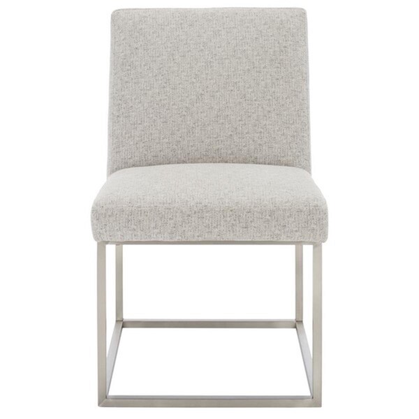 Safavieh Jenette Upholstered Dining Chair, Grey & Silver - KNT7042I