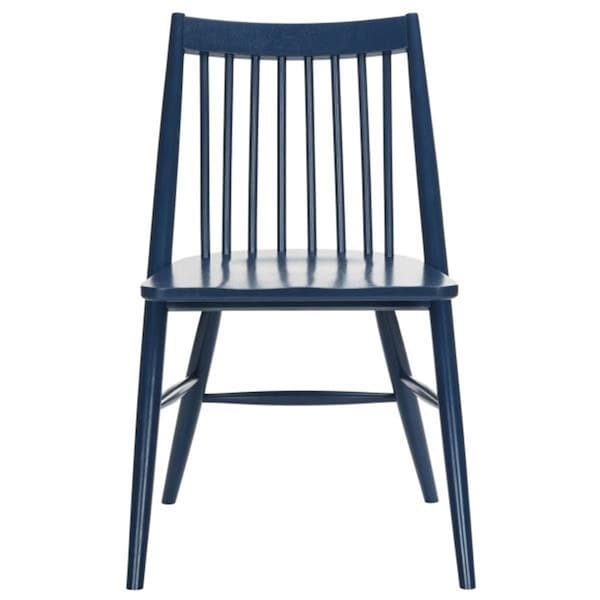 Safavieh 19 in. Wren Spindle Dining Chair, Navy - DCH1000E-SET2