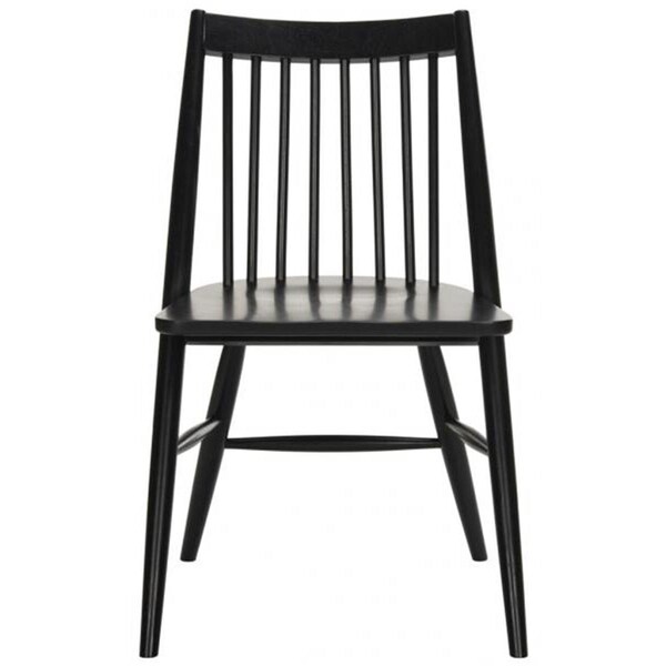 Safavieh 19 in. Wren Spindle Dining Chair, Black - DCH1000A-SET2