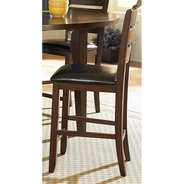 Home Elegance Ameillia Counter Height Chair, 2PK - 586-24