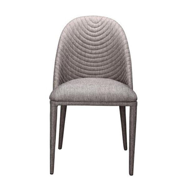 Moes Home Collection Libby Dining Chair- Grey, 2PK - EH-1100-45