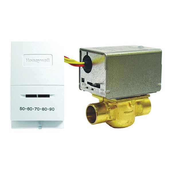 Honeywell Home BUILDER PACK, V8043E1012 3/4" SWEAT WITH END SWITCH, T822K1018 - Y496A1074