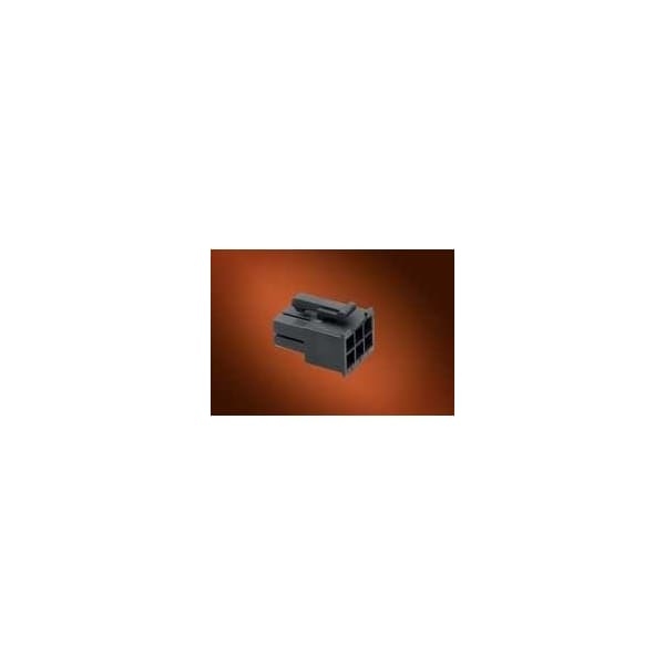 Molex Minifit Jr Rcpt Dr Wotabs 4Ckt Glow Wire - 50304461