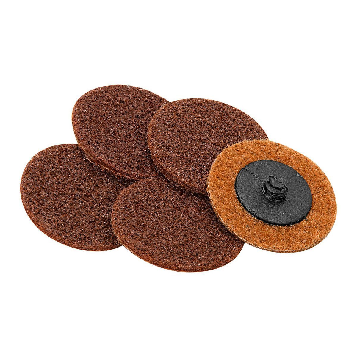 Disco de acondicionamiento de superficie de fibra de grano grueso Warrior 2 in., paquete de 5 - 99983