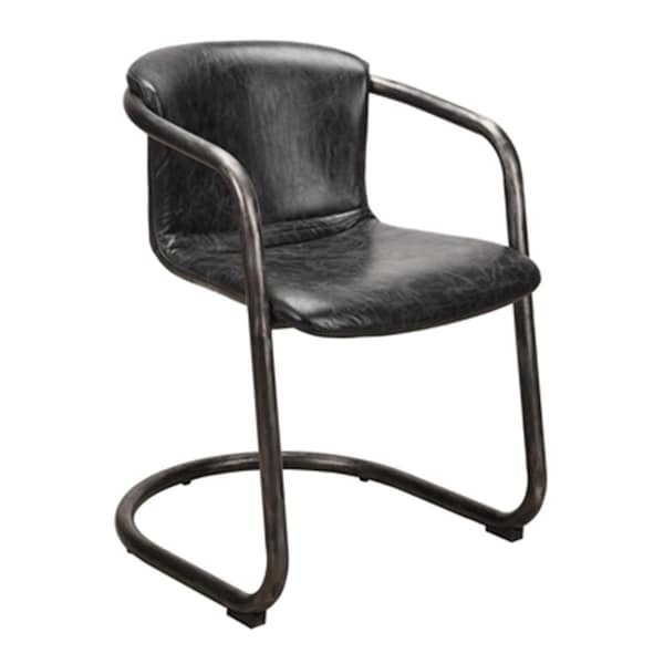 Moes Home Collection M2 Freeman Dining Chair, Antique Black - 30 x 21 x 24 in., 2PK - PK-1059-02