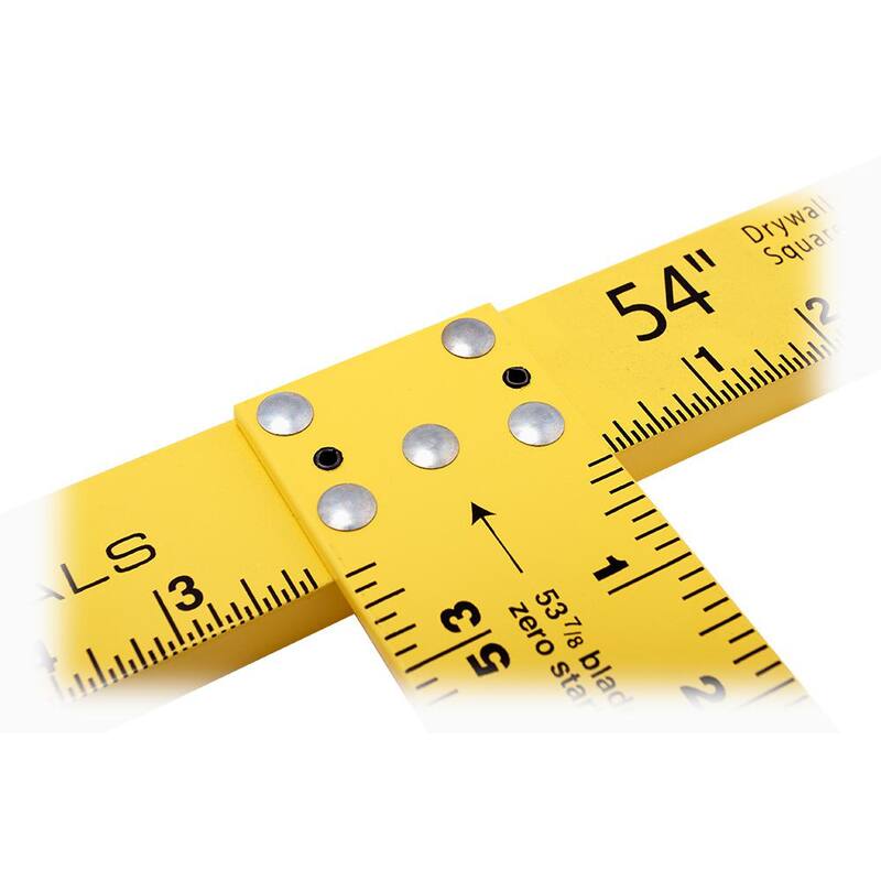 ToolPro 54 in. Heat-Treated Aluminum Drywall T-Square (2-Pack) - TP01021