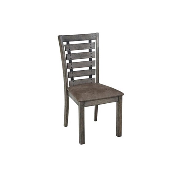 Procomfort 38 x 19 x 22 in. Fiji Dining Chairs - Harbor Gray, Set of 2 - PR1600381