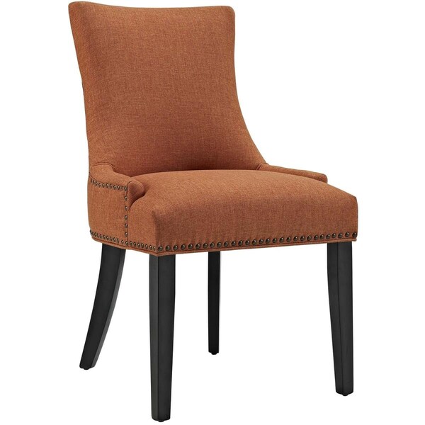 Modway Furniture Modway  36 H x 25 W x 22 L in. Marquis Fabric Dining Chair, Orange - EEI-2229-ORA
