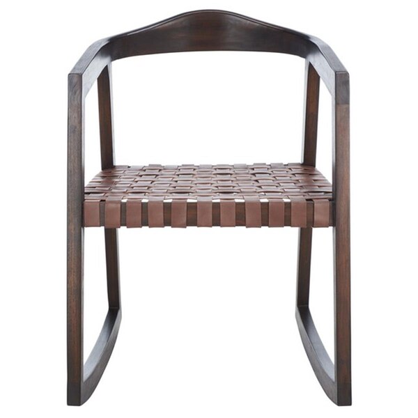 Safavieh Willa Rocking Dining Chair, Cognac & Walnut - DCH4005D