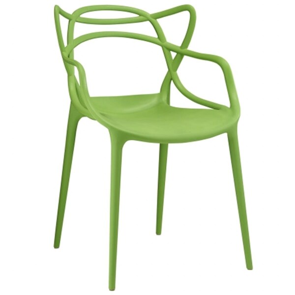 East End Imports Entangled Dining Armchair, Green - EEI-1458-GRN