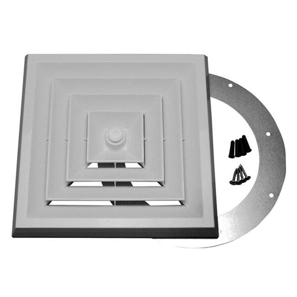 Havaco Quick Connect Havaco Quick Connect HT-RFK-S1 White Square Magnetic RetroFit Kit - HT-RFK-S1