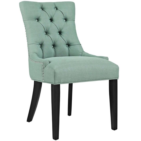 Modway Furniture 36 H x 22 W x 25 L in. Regent Fabric Dining Chair, Laguna - EEI-2223-LAG