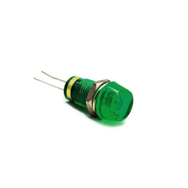 Led verde Dialight de 8 mm PMI - 608-3231-110F