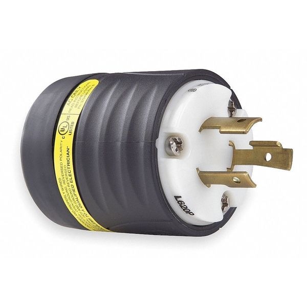 Legrand 3 Wire Ground Monitoring Plug 250VAC 20A - L620PGCM