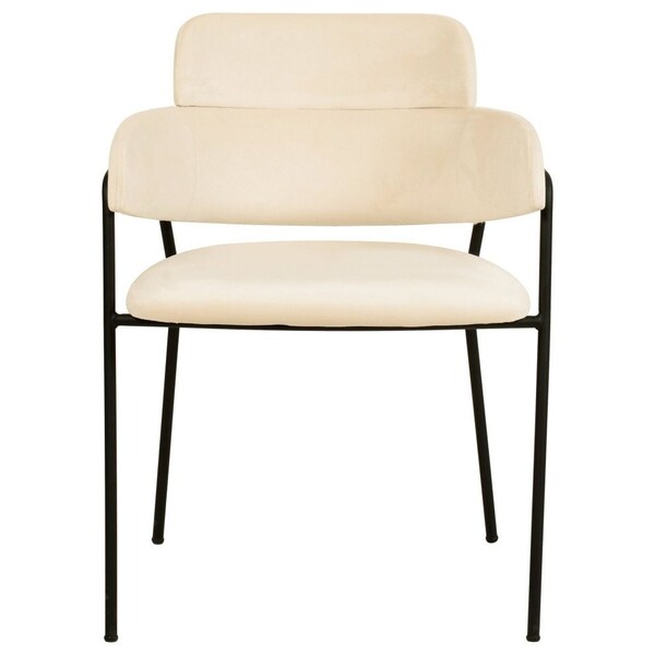 Leisuremod Axis Collection Modern Dining Chair in Beige, 4PK - AC22BG4