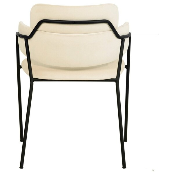 Leisuremod Axis Collection Modern Dining Chair in Beige, 4PK - AC22BG4