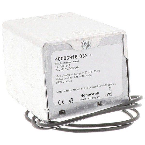 Honeywell Home V8044A POWERHEAD ASSBLY, 3 WAY, 18" LEADS OPPOSITE MANUAL OPENER, 24/60 - 40003916-032