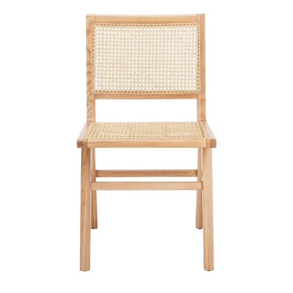 Safavieh Hattie Rattan Dining Chair, Natural, 2PK - SFV4101B-SET2