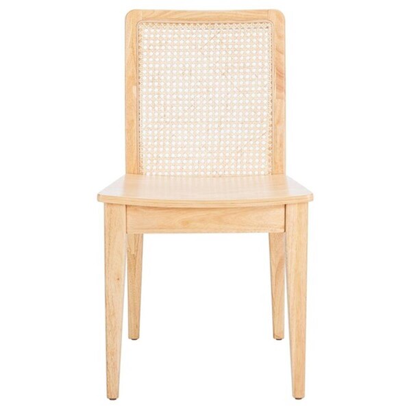 Safavieh Benicio Rattan Dining Chair, Natural & Natural, 2PK - DCH1005D-SET2