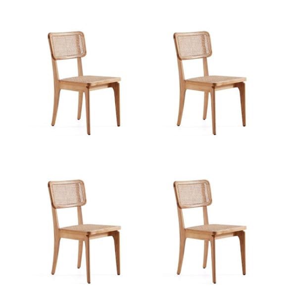 Designed To Furnish Giverny Dining Chair, Nature Cane, 4PK - DE3597697