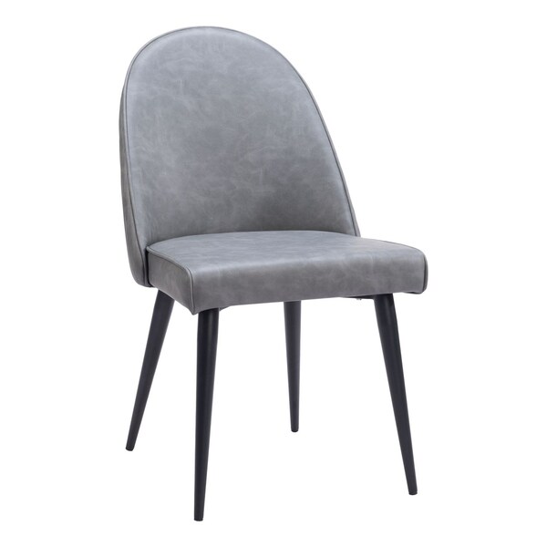 Zuo Modern Silloth Armless Dining Chair Set Of 2 Gray - 110118