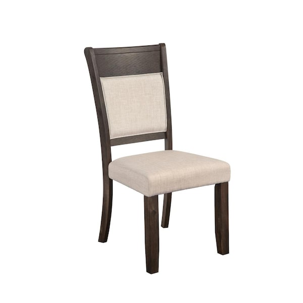 Alpine Furniture Brayden Side Chairs, Espresso - 2019-02