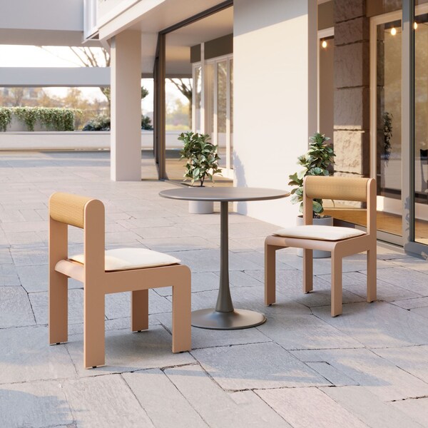 Zuo Modern Island Dining Chair Set Of 2 White - 704043