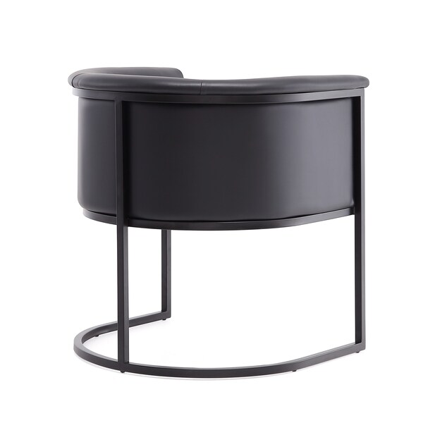 Manhattan Comfort Cosmopolitan Dining Chair in Black - DC044-BK