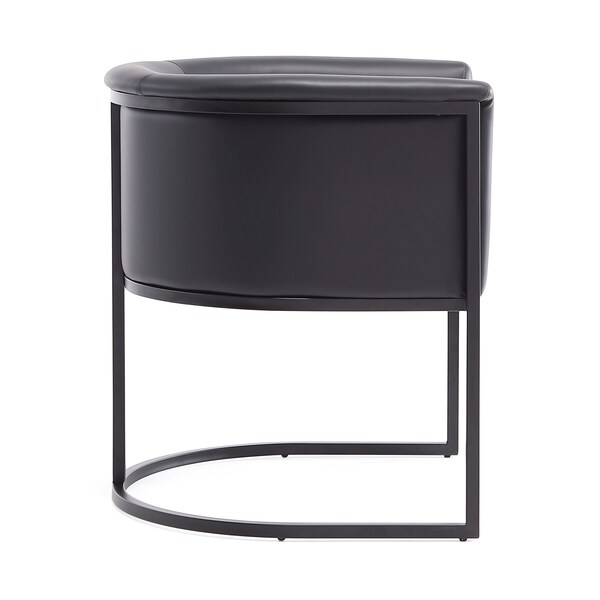 Manhattan Comfort Cosmopolitan Dining Chair in Black - DC044-BK