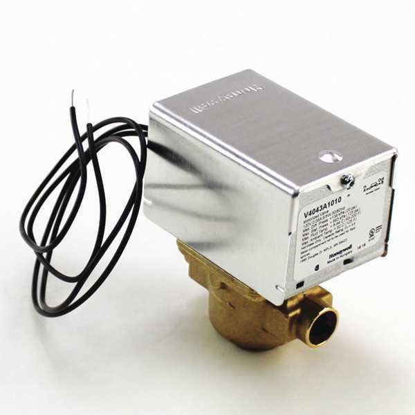 Honeywell Sweat Zone Valve, 120V, 1/2", N/C, 3.5 CV - V4043A1010