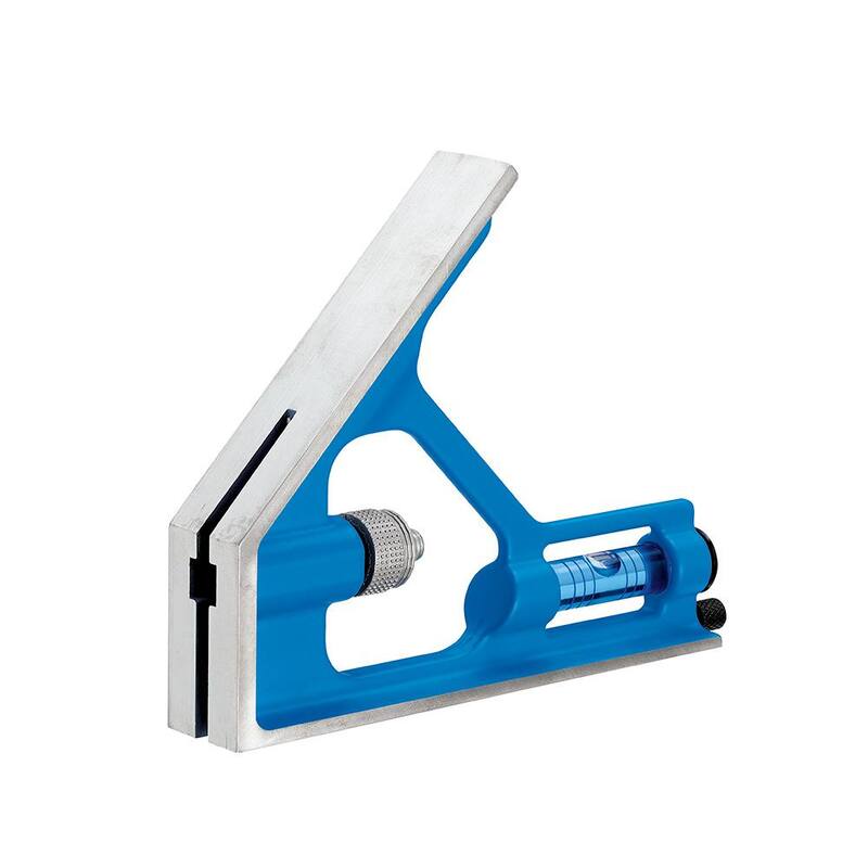 Empire 7 in. Laser Etched Aluminum Rafter Square with 12 in. Combination Square (2-Piece) - e2994-E250