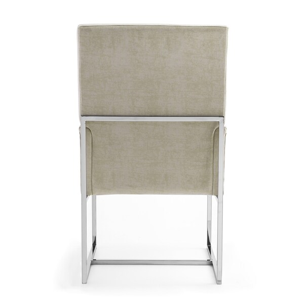 Manhattan Comfort Element Dining Armchair in Champagne - DC029-OM