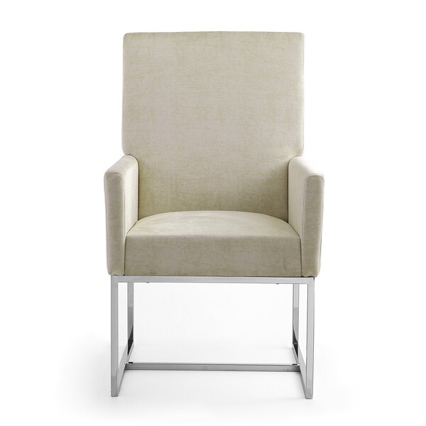 Manhattan Comfort Element Dining Armchair in Champagne - DC029-OM