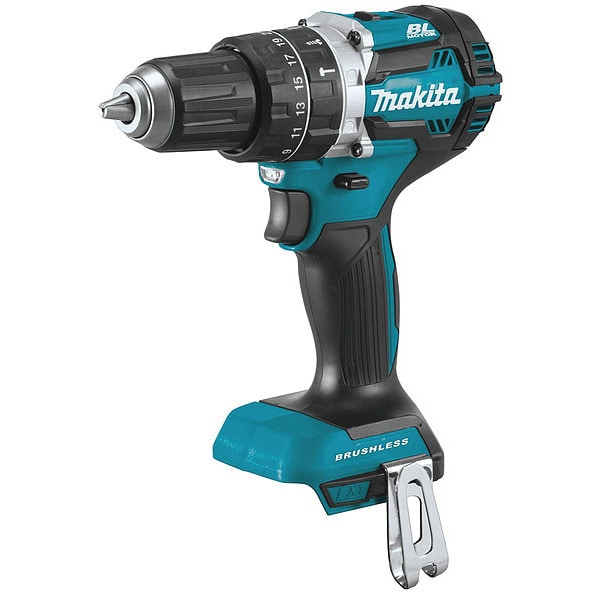 Makita 18.0 V Hammer Drill, Bare Tool, 1/2 in Chuck - XPH12Z