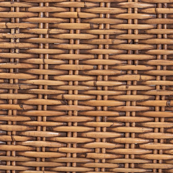 Baxton Studio Neola Modern Bohemian Natural Rattan 2Piece Dining Chair Set, PR - 217-2PC-12737-ZORO