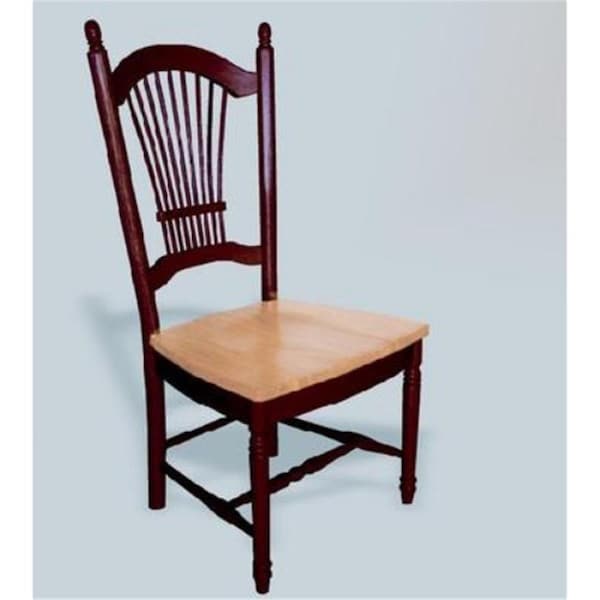 Seatsolutions Sunset Trading 44 in. Allenridge Dining Chair- Nutmeg Light oak - Set of 2 - SE1209090