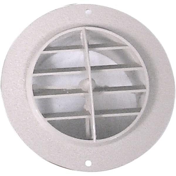 D&W D&W 3840WH Rotaire Heat Outlet Vent - 4", White - 3840WH