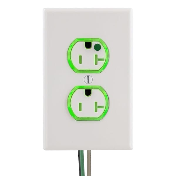 Hubbell Extra Heavy Duty Hospital Grade SNAPConnect Receptacle - SNAP8300WLTR