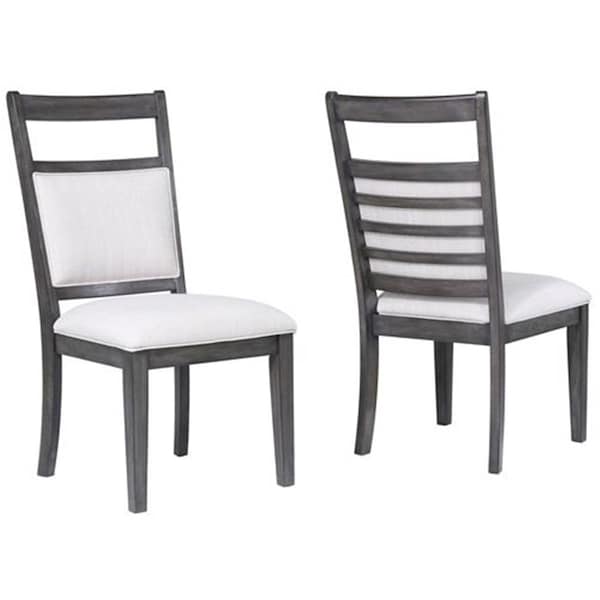 Fine-Line Shades of Gray Dining Chair Set of 2 - FI1209027