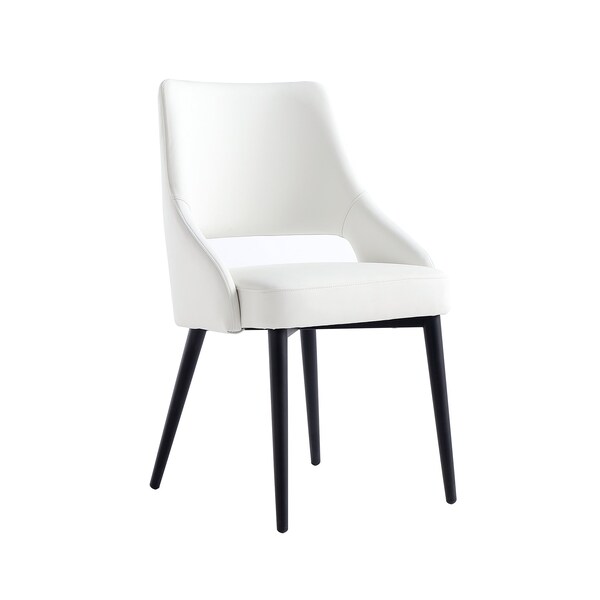 Manhattan Comfort 6-Piece Tremont Dining Chair in White - 6-DC104-WH