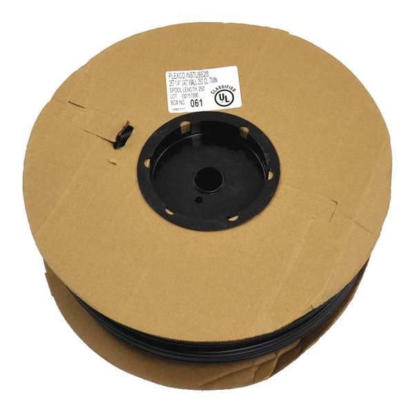 Chevron Black Twin Tubing, 250 ft. Roll, 1/4 in. - 1063777